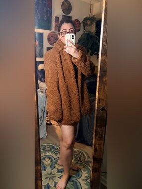 Banana Republic Brown Teddy Jacket